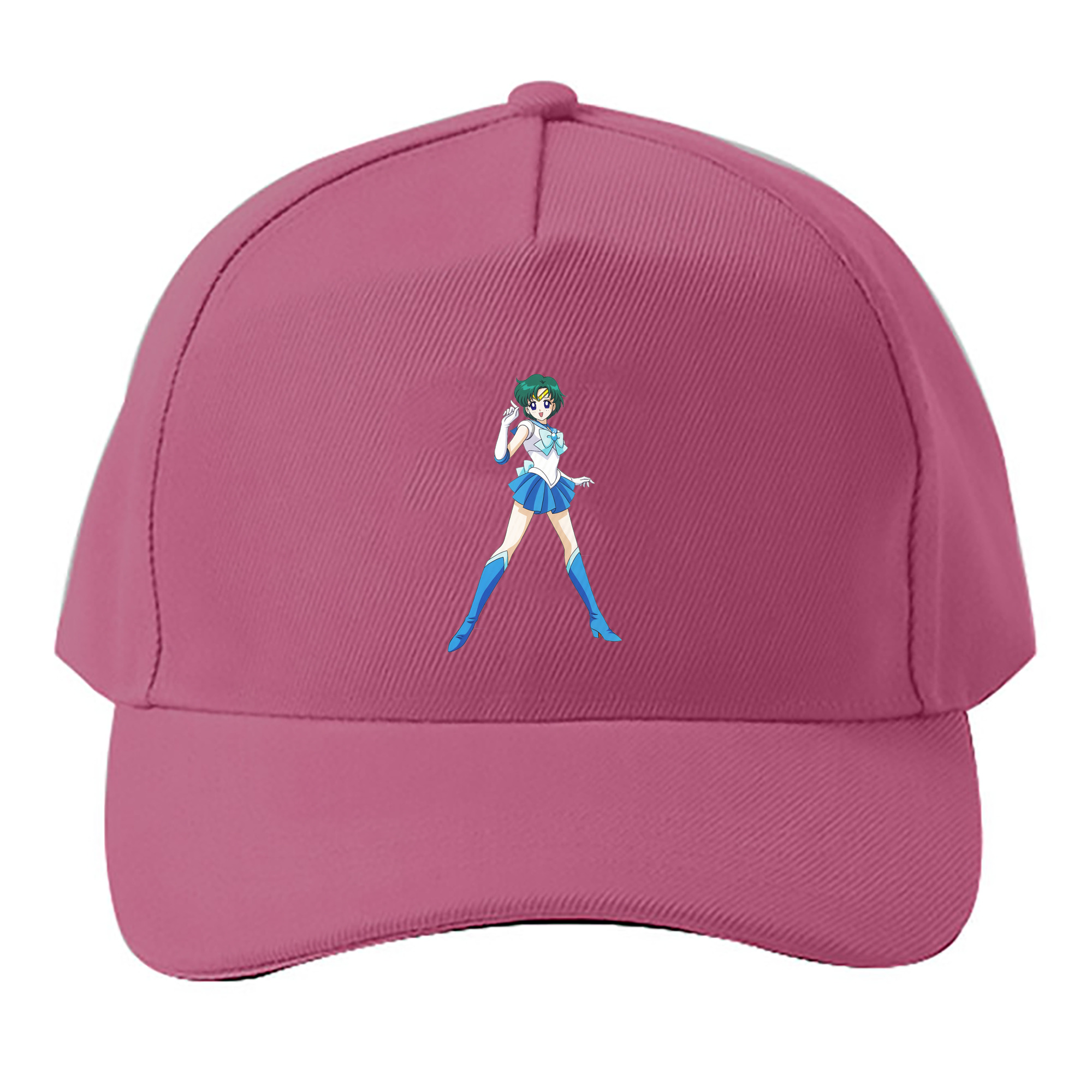 （画像用） 美少女戦士セーラームーン 海王 みちる（かいおう みちる） Sailor Moon Kaiou Michiru ベースボールキャップ 綿100％ 男女兼用 帽子 スポーツ